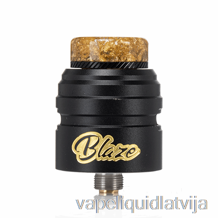 Thunderhead Creations Blaze Solo 24mm Bf Rda Gold Black Vape šķidrums